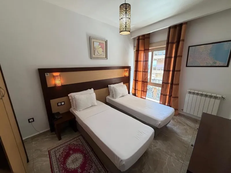 Space Telemly Hôtel, Alger — Chambre Twin vue ville