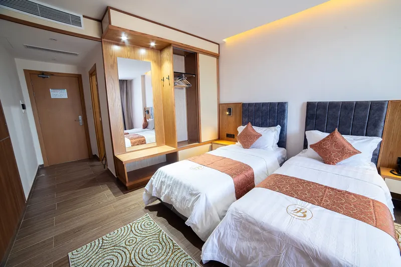 Barkat Hotel, Alger — Chambre Twin